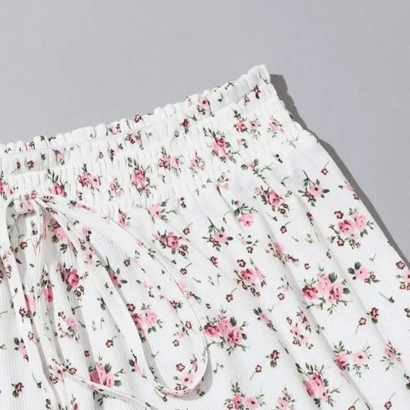 New Women’s Floral Pajama Sleep Shorts​ - Picture 4 of 6